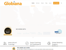 Tablet Screenshot of globiana.com